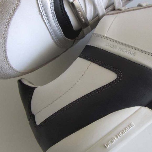 new DIOR HOMME leather suede low-top sneakers 43.5 - Picture 10 of 10